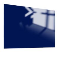 Tableau en verre Elegance bleu marine 90x120 cm