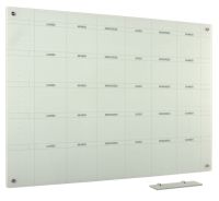 Tableau en verre 5 semaines Lun-Sam 120x240cm